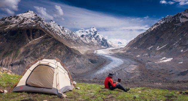 Drang Drung Glacier, Manish Lakhani