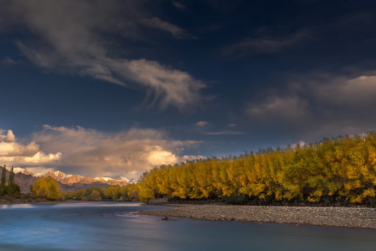 Indus River at Sunset, Ladakh