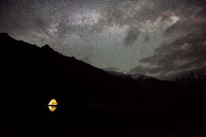 Comping in Ladakh and starry night, Milkyway, Ladakh