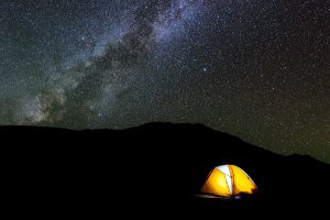 Tent and Milkyway, Ladakh