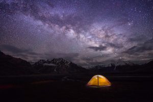 Tent and Milkyway, Ladakh