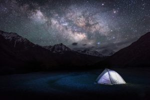 Tent and Milkyway, Ladakh