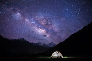 Tent and Milkyway, Ladakh