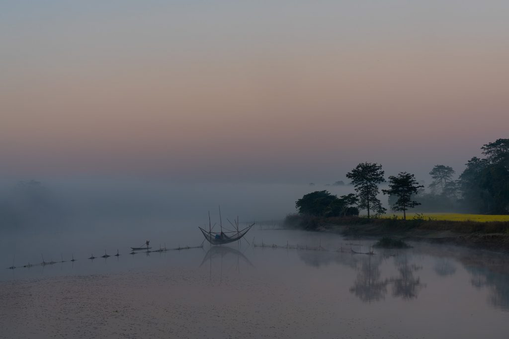 Life On River Brahmaputra Assam