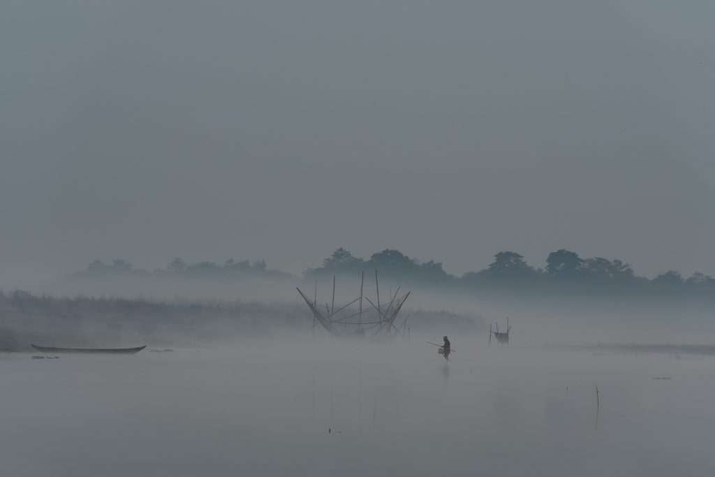 Life On River Brahmaputra Assam