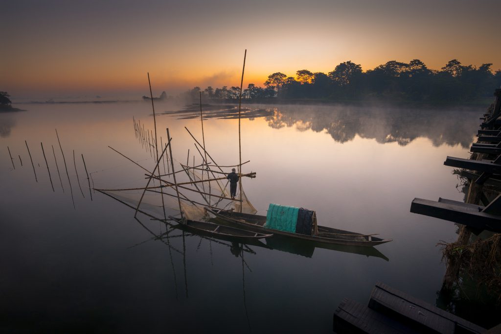 Life On River Brahmaputra Assam