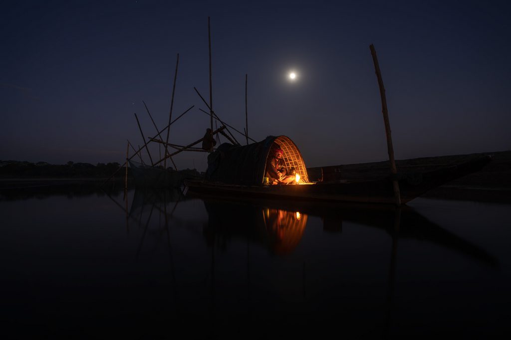 Life On River Brahmaputra Assam