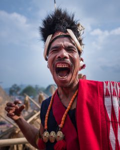 Portrait Hornbill Festival Nagaland