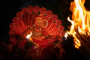 Kuttichathan or Sasthappan Theyyam