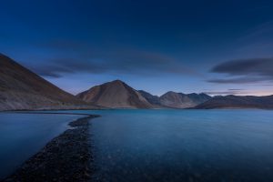 Pangong Tso in Morning, Ladakh