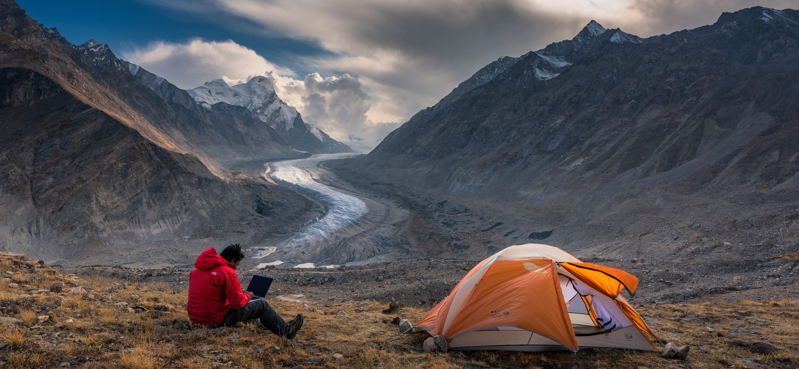 Camping at Drang Drung Glacier, Zanskar